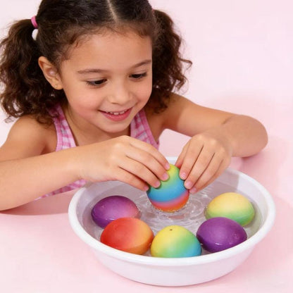 6 Pack Hatching Growing Unicorn Eggs Rainbow Colorful Eggs