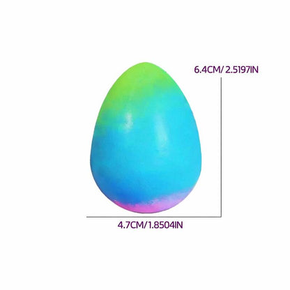 6 Pack Hatching Growing Unicorn Eggs Rainbow Colorful Eggs